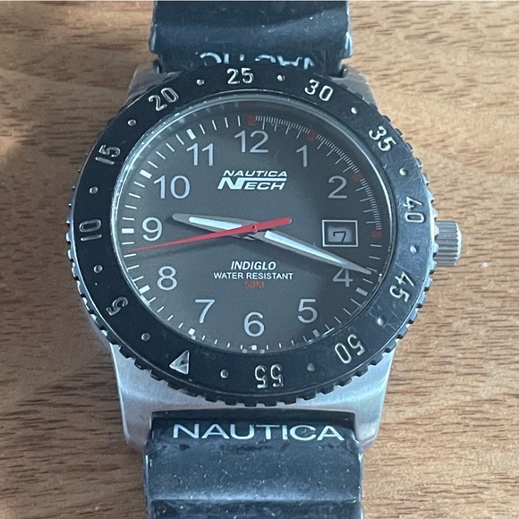 Vintage Nautical Nech indiglo watch